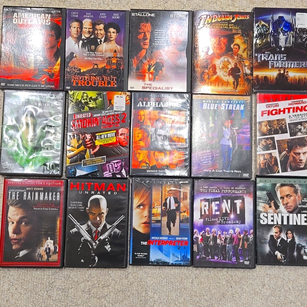 Lot Of Dvds